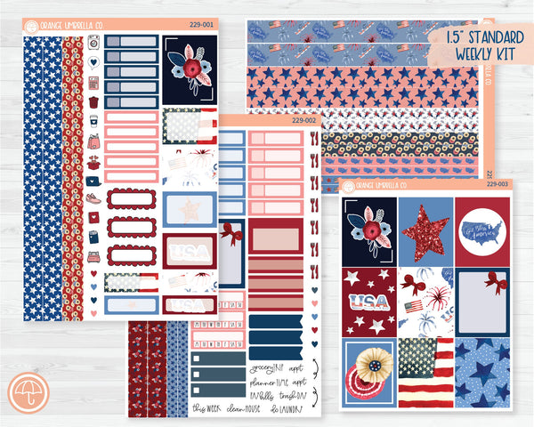 Weekly Planner Kit Stickers | We Remember 229-001