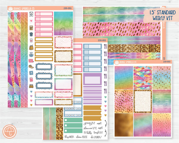 CLEARANCE | Weekly Planner Kit Stickers | Razzle Dazzle 230-001