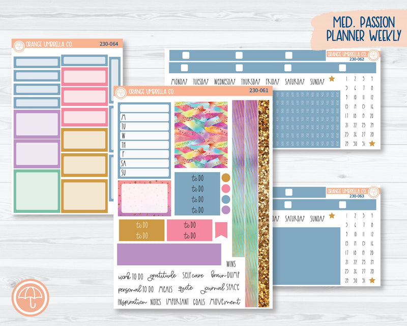 7x9 Passion Weekly Planner Kit Stickers | Razzle Dazzle 230-061