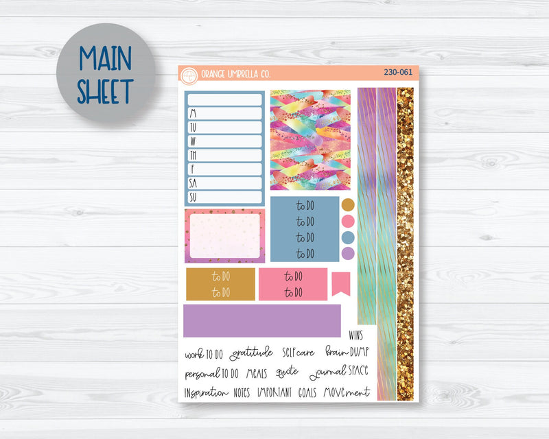 7x9 Passion Weekly Planner Kit Stickers | Razzle Dazzle 230-061
