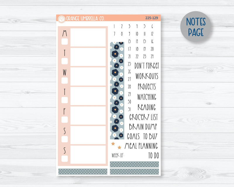 A5 Daily Duo Planner Kit Stickers | Oopsie Daisy 225-121