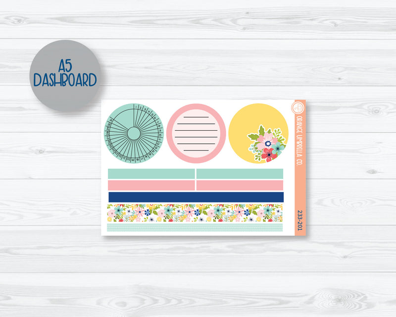 CLEARANCE | Plum Dashboards Planner Kit Stickers | Summer Time 233-201