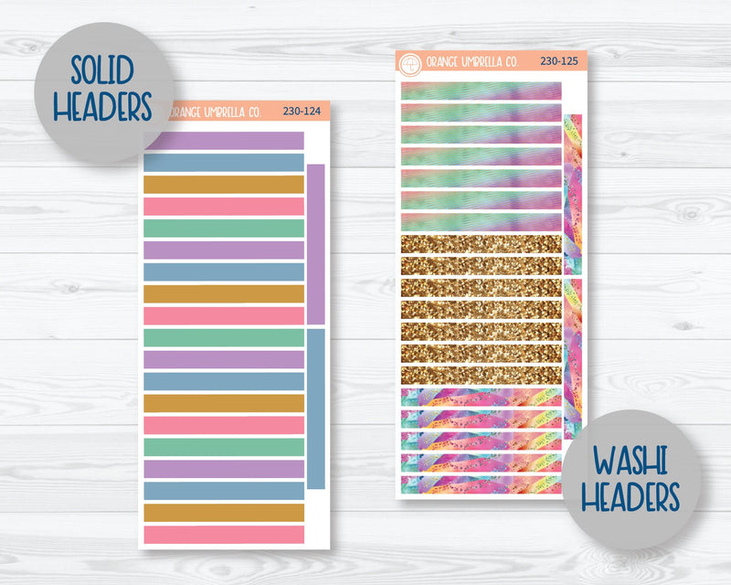 A5 Daily Duo Planner Kit Stickers | Razzle Dazzle 230-121