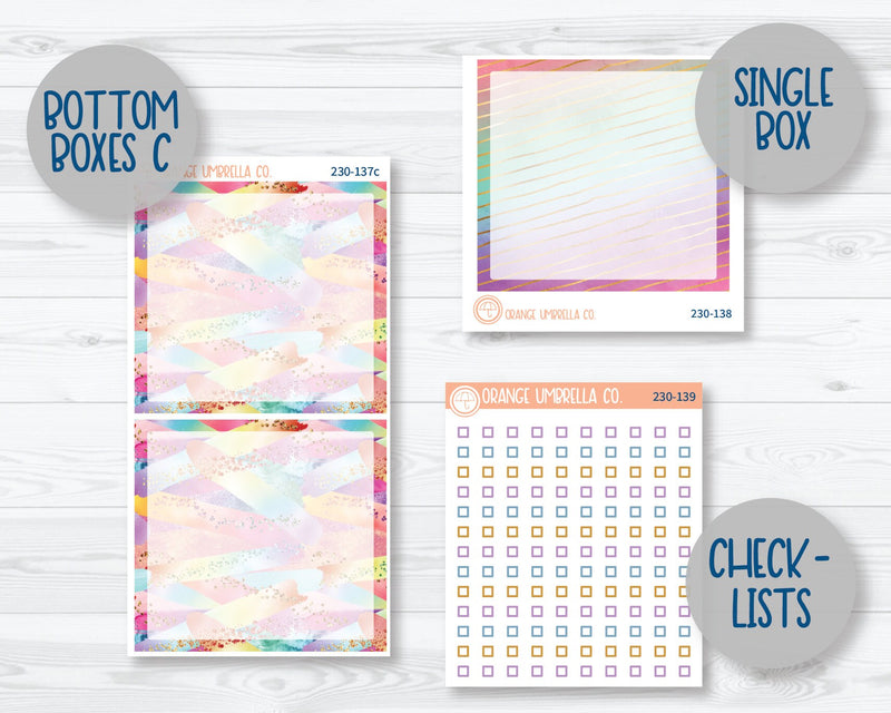 7x9 Daily Duo Planner Kit Stickers | Razzle Dazzle 230-131