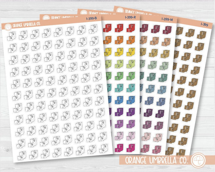 Moving Boxes Icon Planner Stickers | I-399