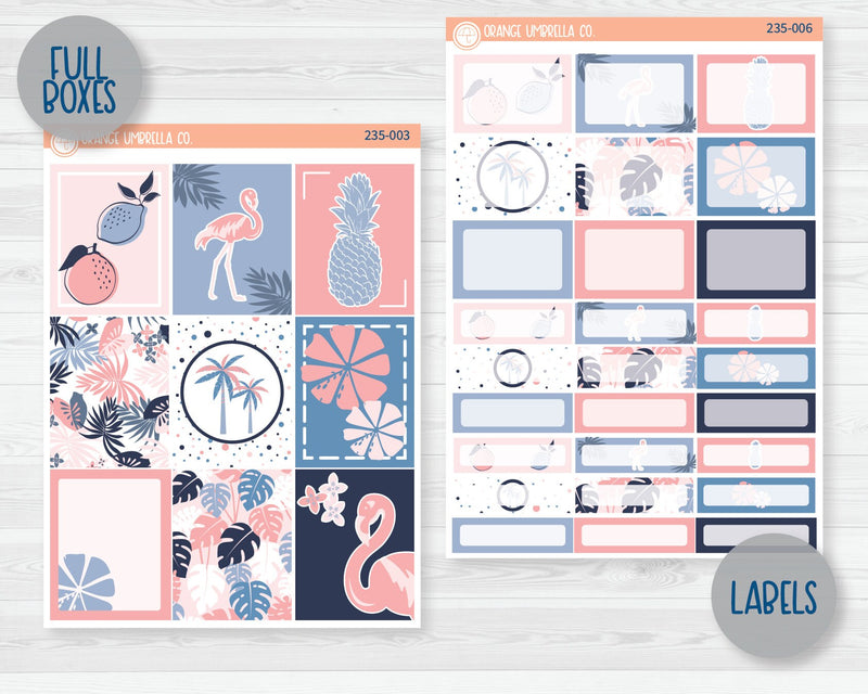 Weekly Planner Kit Stickers | Island Time 235-001