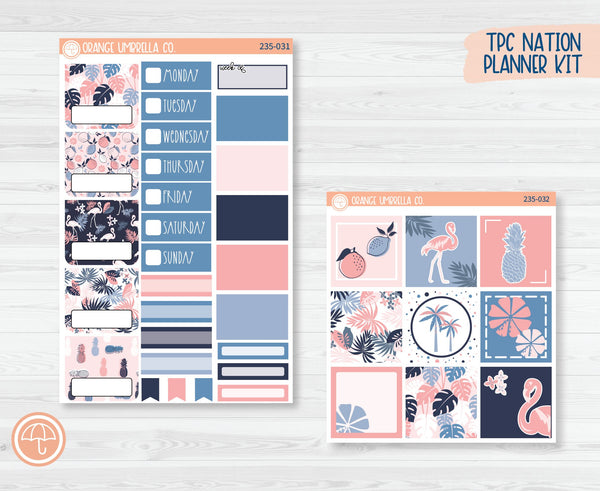 CLEARANCE | TPC Nation Planner Kit Stickers | Island Time 235-031