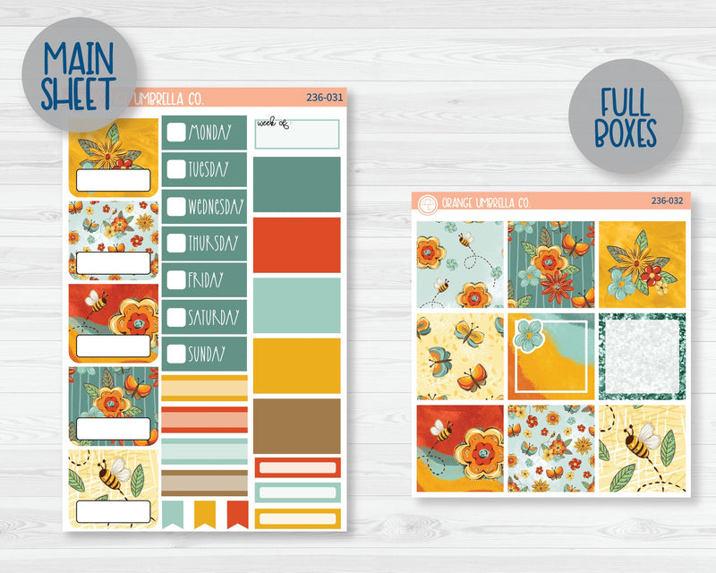 TPC Nation Planner Kit Stickers | Summer Afternoon 236-031