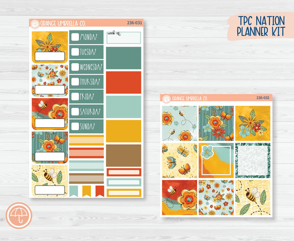 CLEARANCE | TPC Nation Planner Kit Stickers | Summer Afternoon 236-031