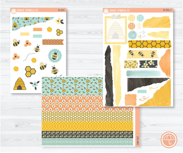 So Bee It Kit Deco Planner Stickers | D-231