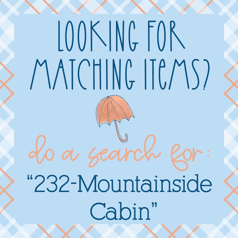Weekly Add-On Planner Kit Stickers | Mountainside Cabin 232-011