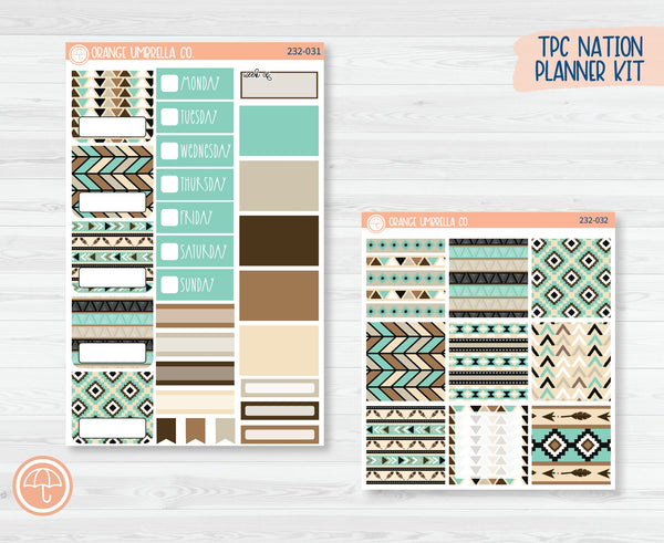 CLEARANCE | TPC Nation Planner Kit Stickers | Mountainside Cabin 232-031