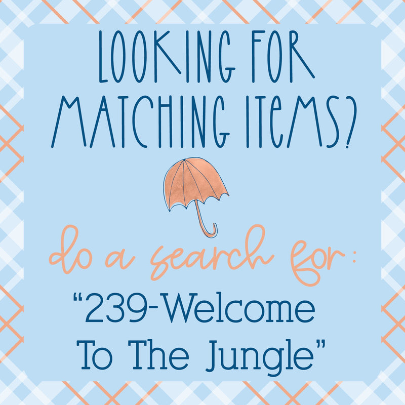 TPC Nation Planner Kit Stickers | Welcome to the Jungle 239-031