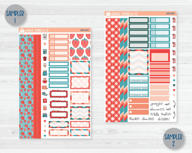 Weekly Planner Kit Stickers | Sun-Ripened 240-001