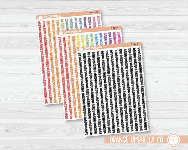 CLEARANCE | Infinity Pattern Washi Strip Planner Stickers | C-300