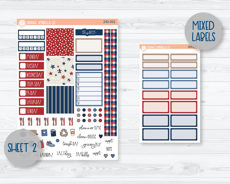 Hobonichi Cousin Planner Kit Stickers | Land That I Love 242-051