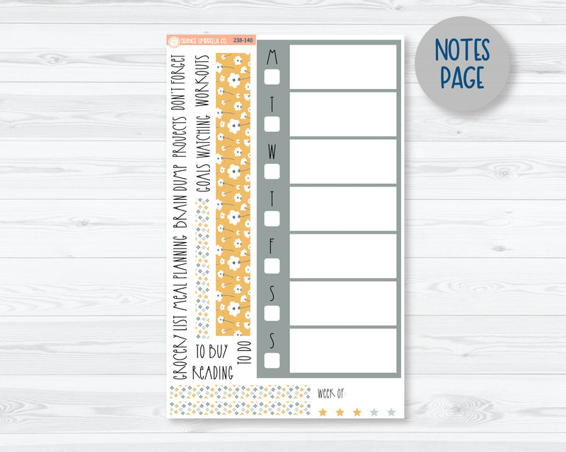 7x9 Daily Duo Planner Kit Stickers | Innocent 238-131