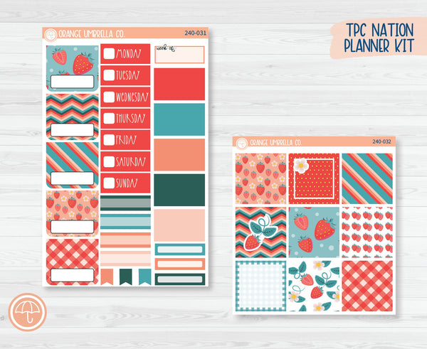 CLEARANCE | TPC Nation Planner Kit Stickers | Sun-Ripened 240-031