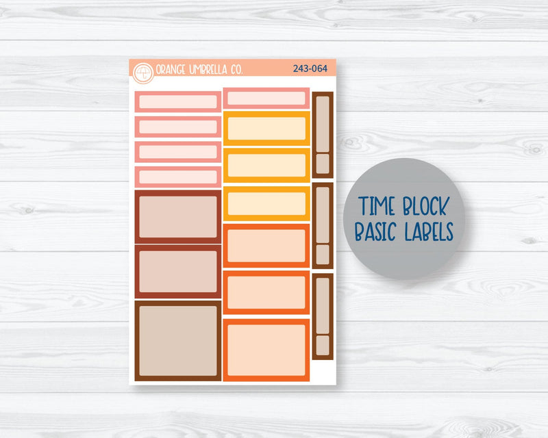 CLEARANCE | 7x9 Passion Weekly Planner Kit Stickers | Flower Child 243-061