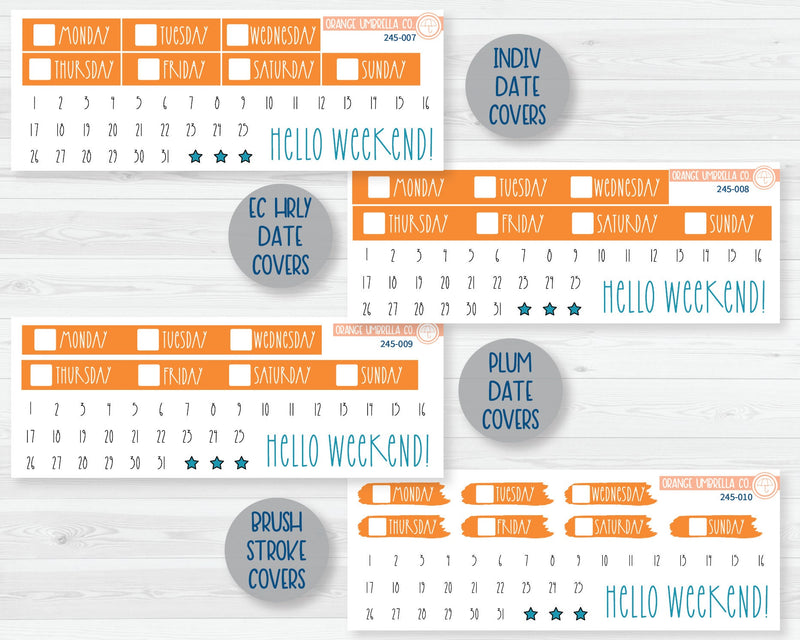 Weekly Planner Kit Stickers | Moroccan Courtyard 245-001