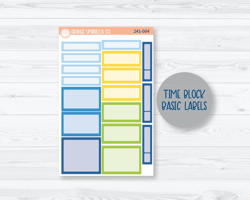 CLEARANCE | 7x9 Passion Weekly Planner Kit Stickers | Lemon Squeezy 241-061