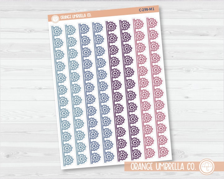 CLEARANCE | Aztec Pattern Washi Strip Planner Stickers | C-299-CM