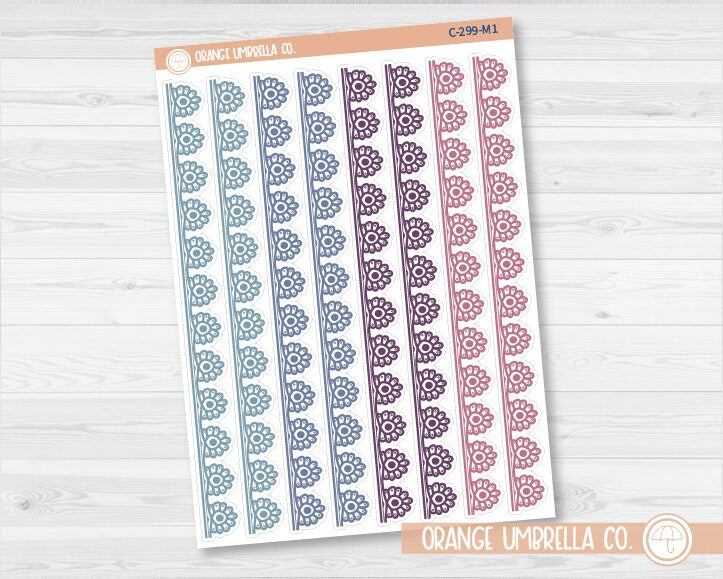 CLEARANCE | Aztec Pattern Washi Strip Planner Stickers | C-299