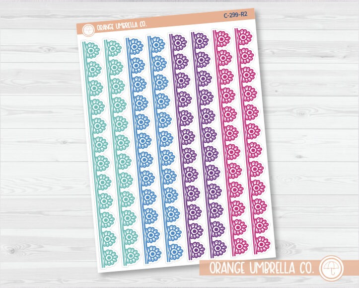 CLEARANCE | Aztec Pattern Washi Strip Planner Stickers | C-299