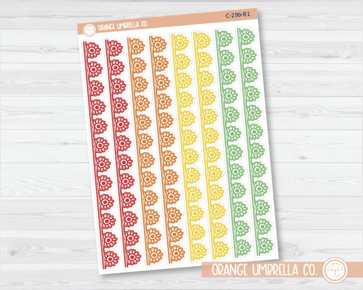 CLEARANCE | Aztec Pattern Washi Strip Planner Stickers | C-299