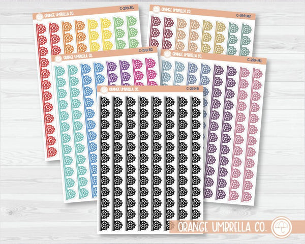 CLEARANCE | Aztec Pattern Washi Strip Planner Stickers | C-299