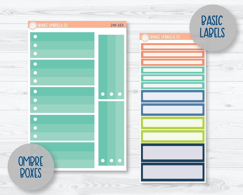 7x9 Plum Daily Planner Kit Stickers | Page Turner 247-151