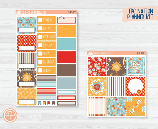 CLEARANCE | TPC Nation Planner Kit Stickers | Sassy 248-031