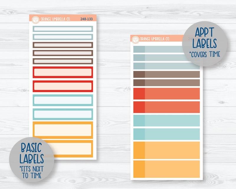7x9 Daily Duo Planner Kit Stickers | Sassy 248-131