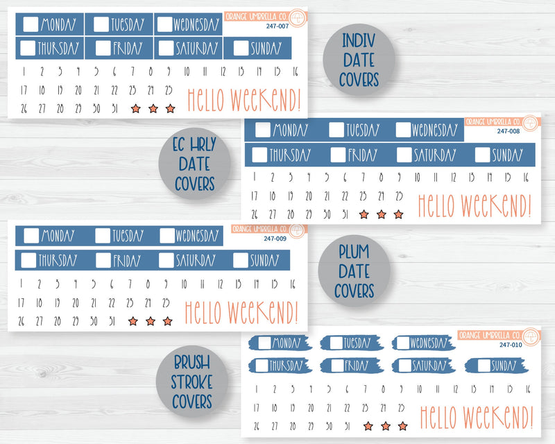 Weekly Planner Kit Stickers | Page Turner 247-001