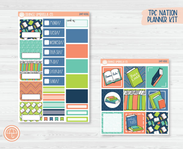 CLEARANCE | TPC Nation Planner Kit Stickers | Page Turner 247-031