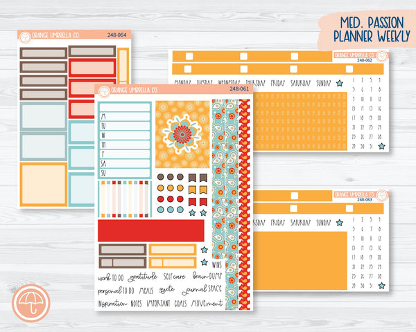 7x9 Passion Weekly Planner Kit Stickers | Sassy 248-061