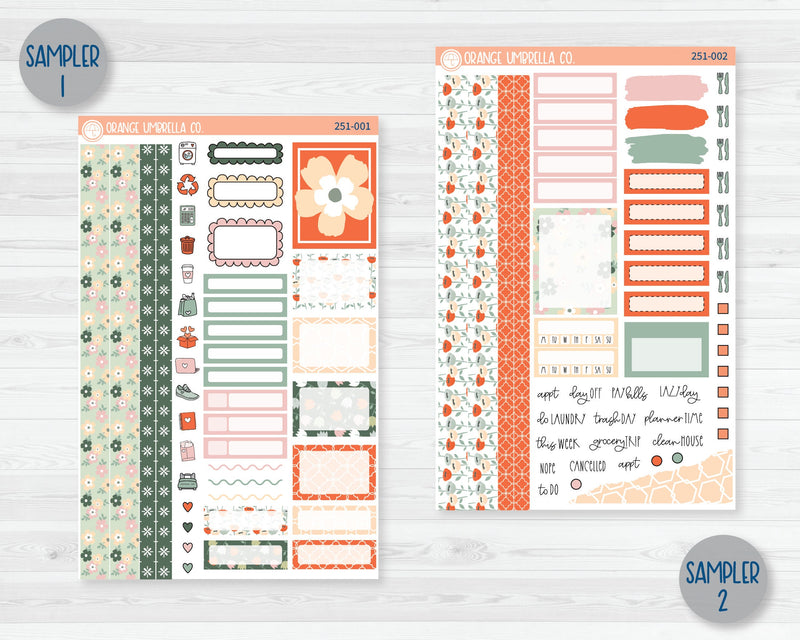 Weekly Planner Kit Stickers | Petals 251-001