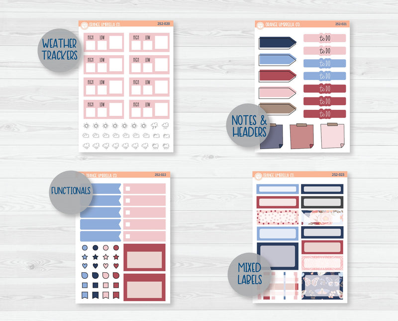 Weekly Add-On Planner Kit Stickers | Almost Autumn 252-011