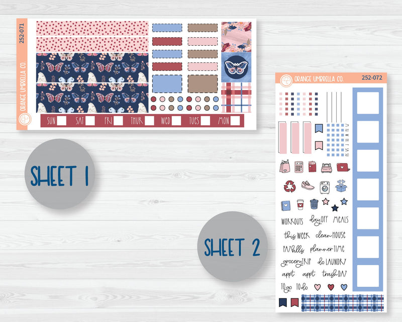 Hobonichi Weeks Planner Kit Stickers | Almost Autumn 252-071