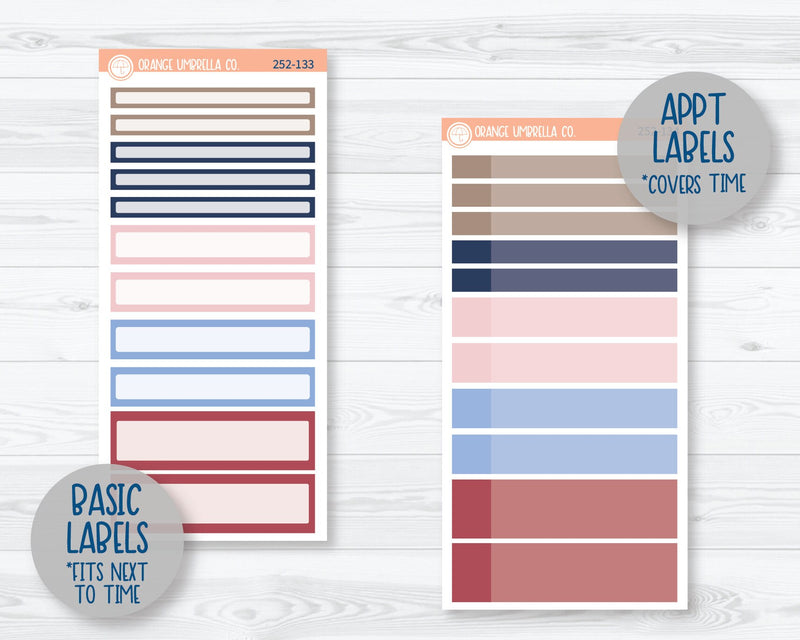 7x9 Daily Duo Planner Kit Stickers | Almost Autumn 252-131