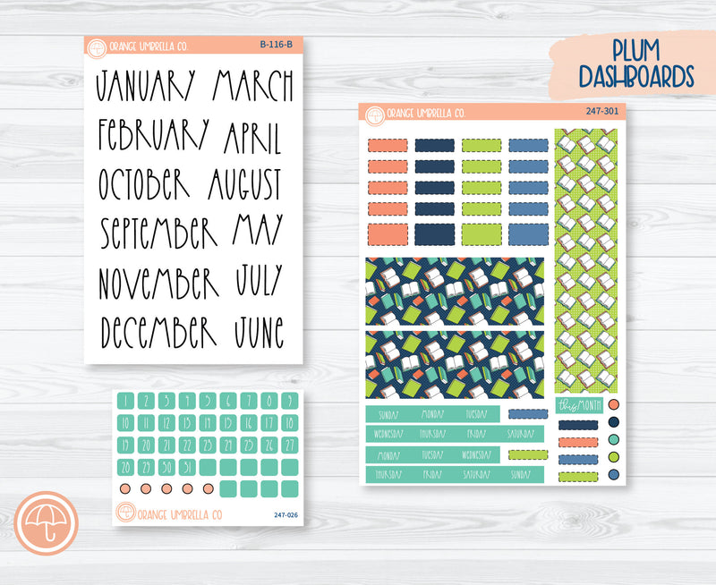 Hobonichi Weeks Monthly Planner Kit Stickers | Page Turner 247-301