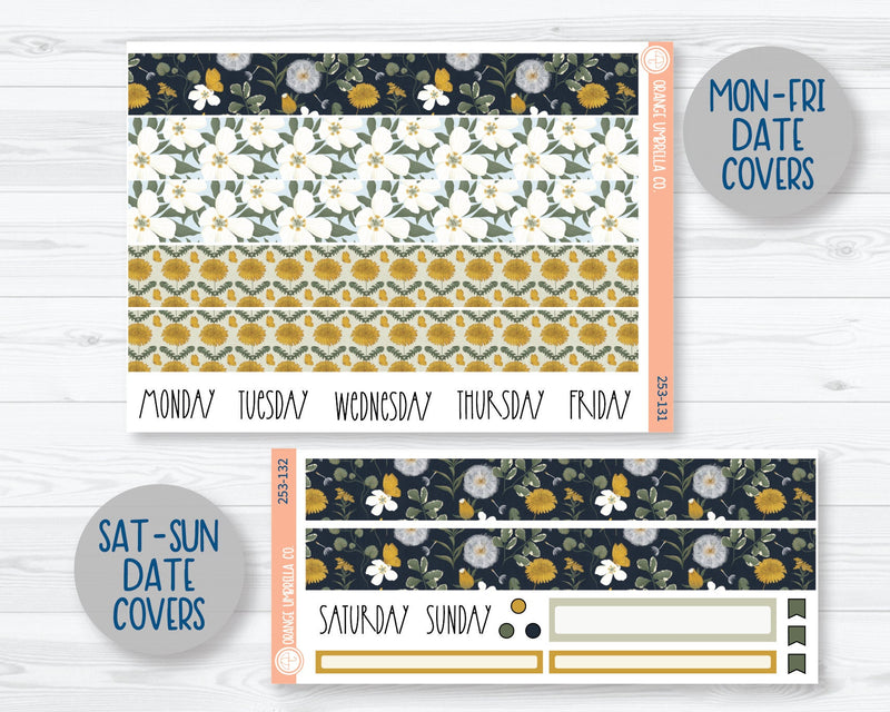 7x9 Daily Duo Planner Kit Stickers | Wishful 253-131