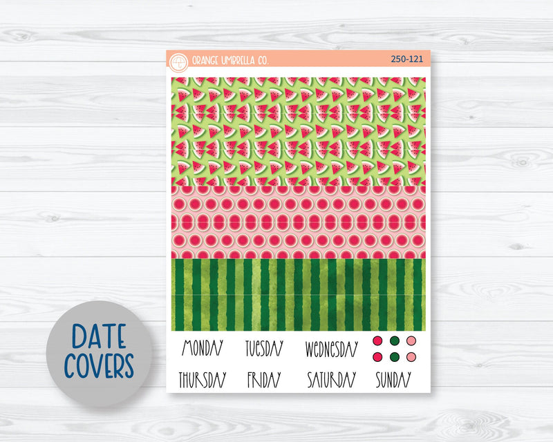A5 Daily Duo Planner Kit Stickers | Sweet Summer Treat 250-121