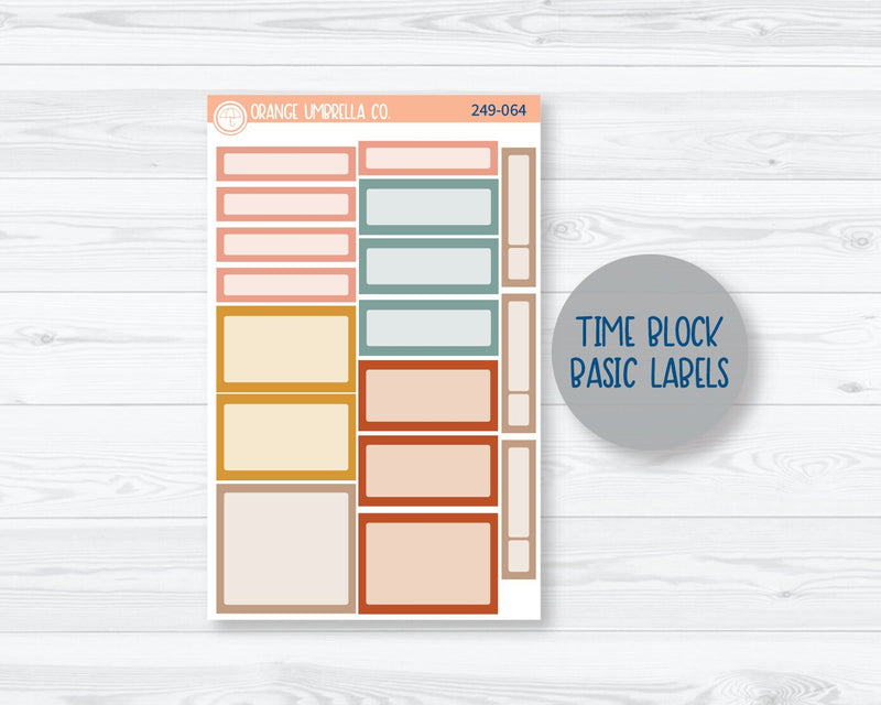7x9 Passion Weekly Planner Kit Stickers | Tropical Escape 249-061