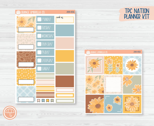 TPC Nation Planner Kit Stickers | Sun-Drenched 255-031