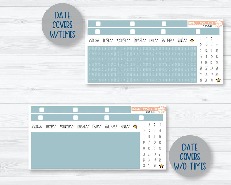 CLEARANCE | 7x9 Passion Weekly Planner Kit Stickers | Sun-Drenched 255-061