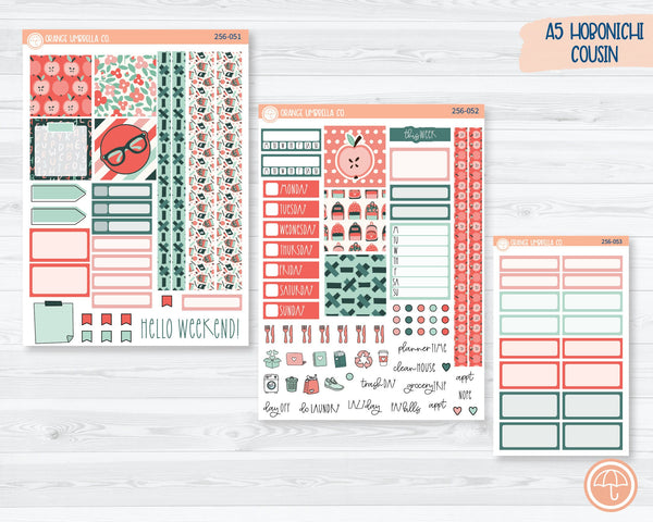 Hobonichi Cousin Planner Kit Stickers | Smarty Pants 256-051