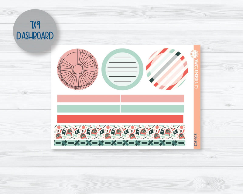 Plum Dashboards Planner Kit Stickers | Smarty Pants 256-201