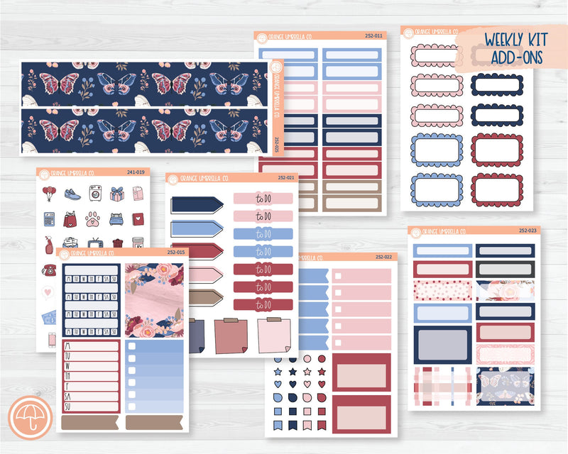 Weekly Add-On Planner Kit Stickers | Almost Autumn 252-011