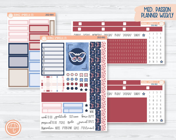 7x9 Passion Weekly Planner Kit Stickers | Almost Autumn 252-061